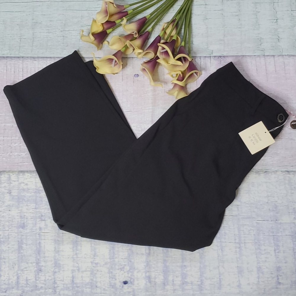 NWT Good Luck Gem Cropped Dress Pants